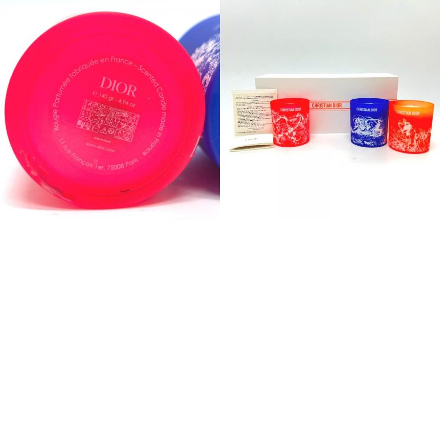 未使用 Dior ディオール トワルドゥジュイ キャンドル セット 3点セット アロマ Dioriviera (ディオリビエラ)2022 コレクション【中古】 |  | 09