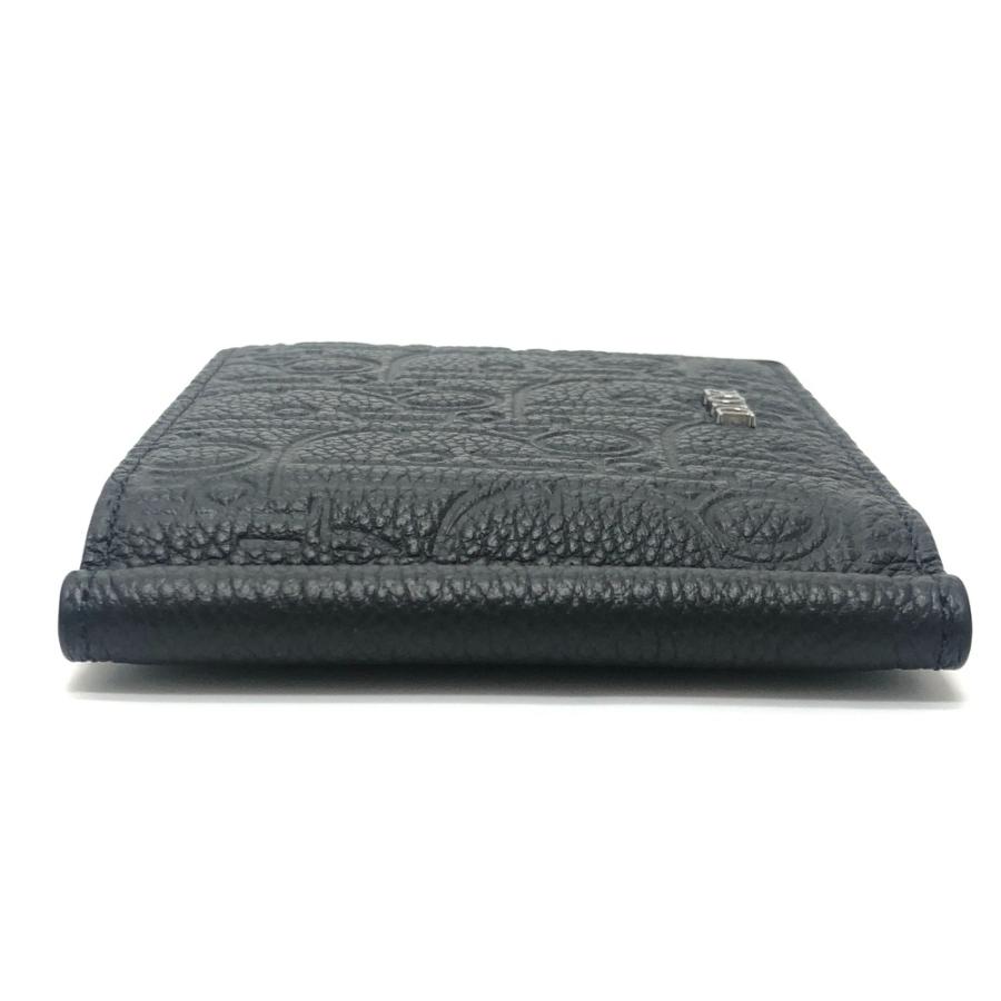 未使用 Dior ディオール 2ESBH069FLG_H00N グラビディ マネークリップ付き ウォレット 財布 2つ折り財布 ブラック メンズ【中古】 |  | 03