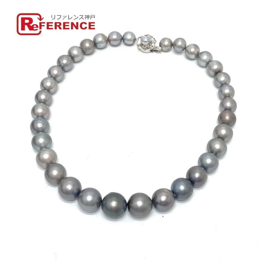 jewelry ジュエリー ブラックパール 10mm〜15mm ネックレス アクセサリー 小物 ファッション小物  ネックレス ブラック レディース【中古】 | 