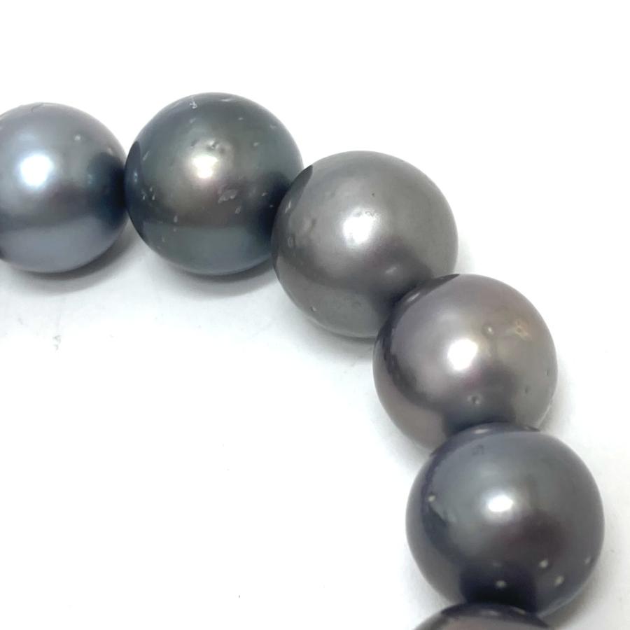 jewelry ジュエリー ブラックパール 10mm〜15mm ネックレス アクセサリー 小物 ファッション小物  ネックレス ブラック レディース【中古】 |  | 07