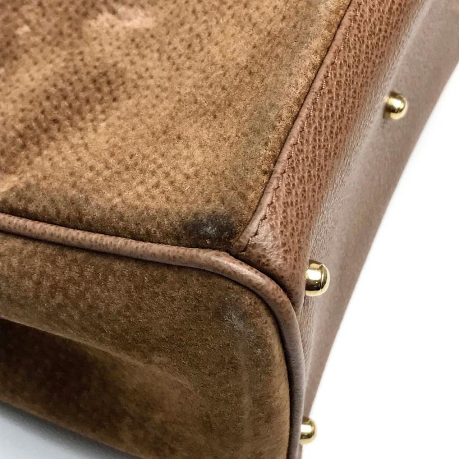 GUCCI グッチ 000123 ショルダーバッグ バンブーハンドル スエードレザー/バンブー レディース | GUCCI | 05