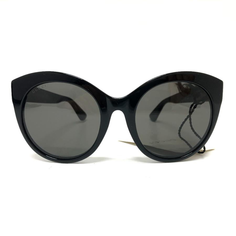 未使用 GUCCI グッチ GG0028SA アジアンモデル サングラス ブラック レディース【中古】 | GUCCI | 01