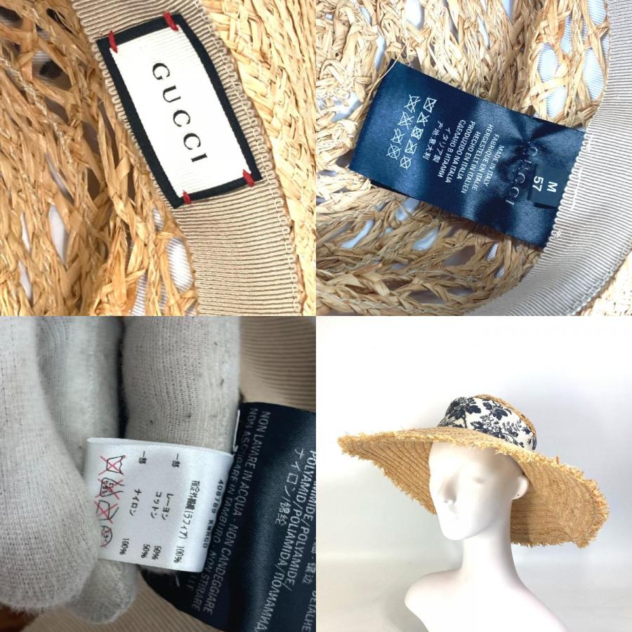GUCCI グッチ 408789 ハット帽 帽子 バケットハット ボブハット ハー 