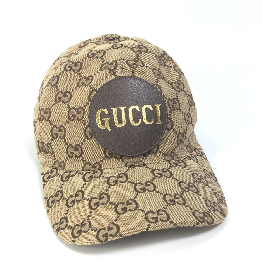GUCCI（グッチ） 576253 GG ロゴ 帽子 キャップ帽 ベースボール