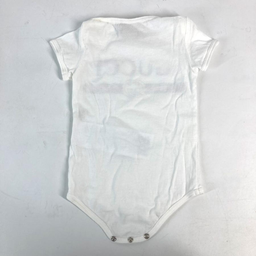 新品同様 GUCCI グッチ 516326 ロゴ 3ピースセット  ギフトセット スタイ＆ニット帽＆ロンパース ベビー BABY 赤ちゃん ニット帽.【中古】 | GUCCI | 02