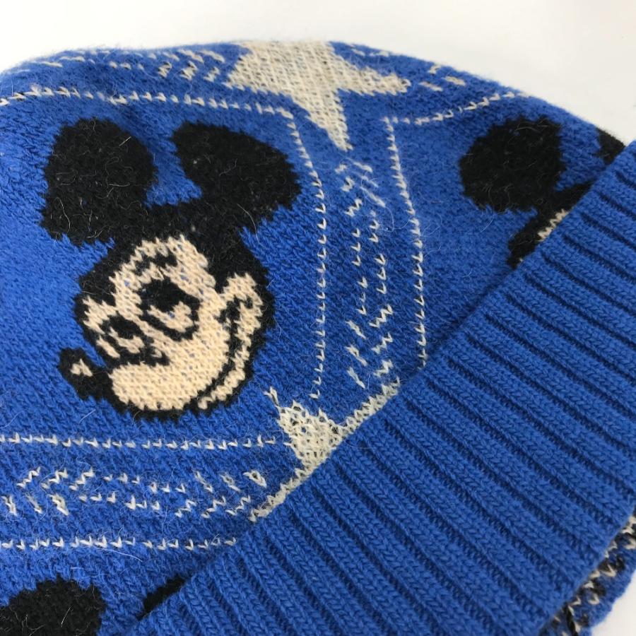 未使用 GUCCI グッチ 604032 ミッキーマウス ビーニー 帽子 ニット帽 