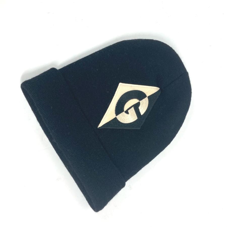 GUCCI グッチ ロゴ ビーニー 帽子 ニット帽 ニットキャップ ニット帽 ブラック メンズ【中古】 | GUCCI | 05