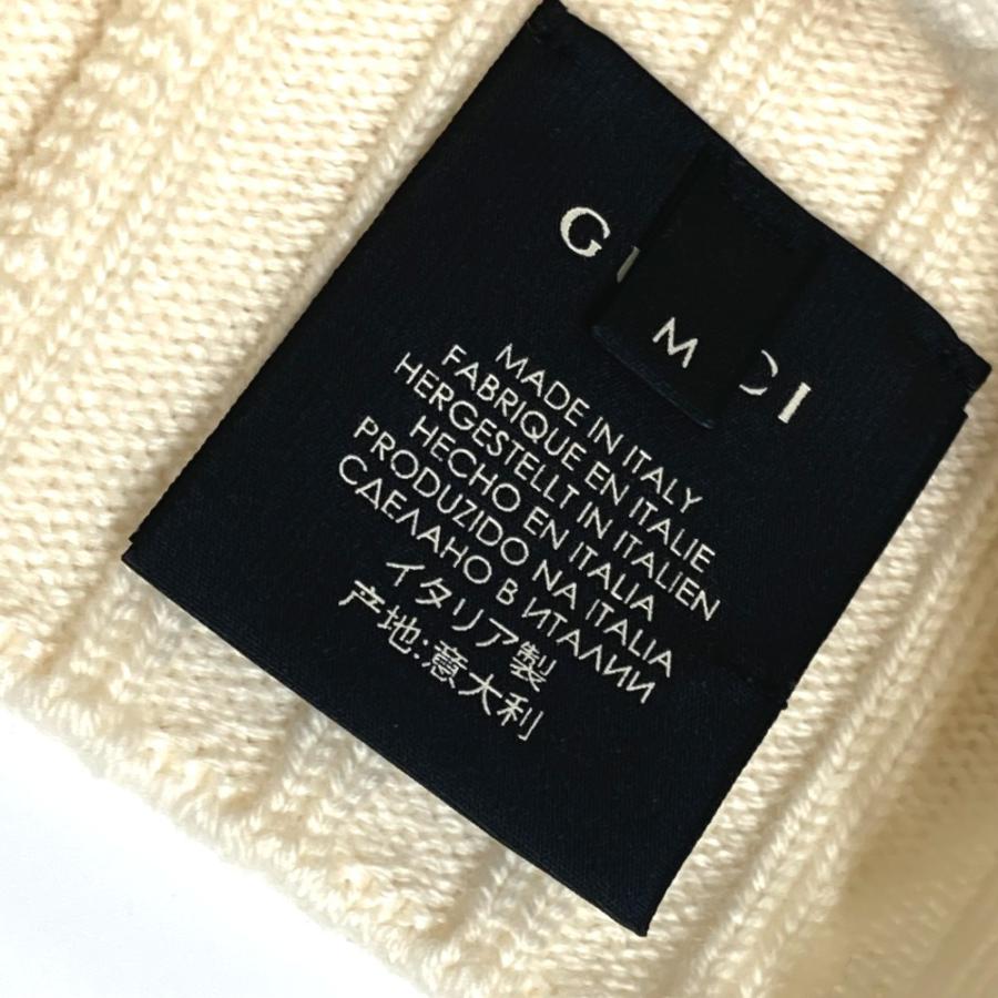 美品 GUCCI グッチ ロゴ ネックウォーマー アクセサリー マフラー レッド ユニセックス【中古】 | GUCCI | 06