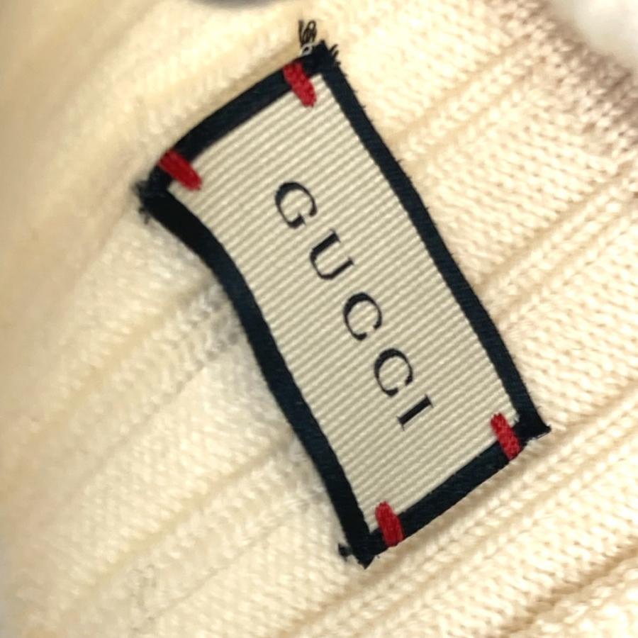 美品 GUCCI グッチ ロゴ ネックウォーマー アクセサリー マフラー レッド ユニセックス【中古】 | GUCCI | 07