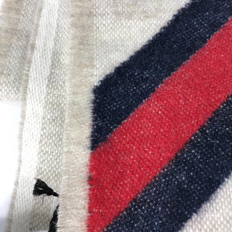 未使用 GUCCI グッチ 570603 GG シェリーライン フリンジ マフラー ベージュ メンズ【中古】 | GUCCI | 05