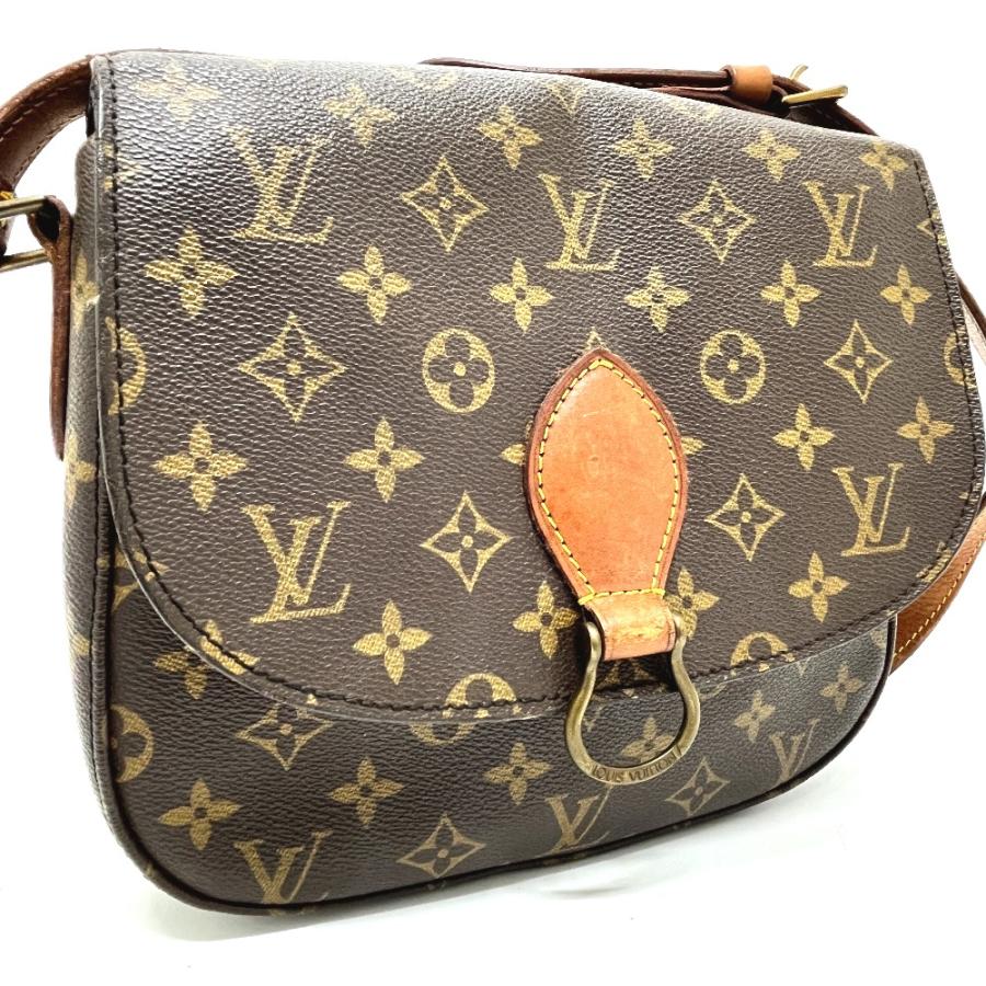 LOUIS VUITTON ルイヴィトン M51242 サンクルーGM カバン バッグ 斜め掛け ショルダー ショルダーバッグ ブラウン レディース【中古】 | LOUIS VUITTON | 01