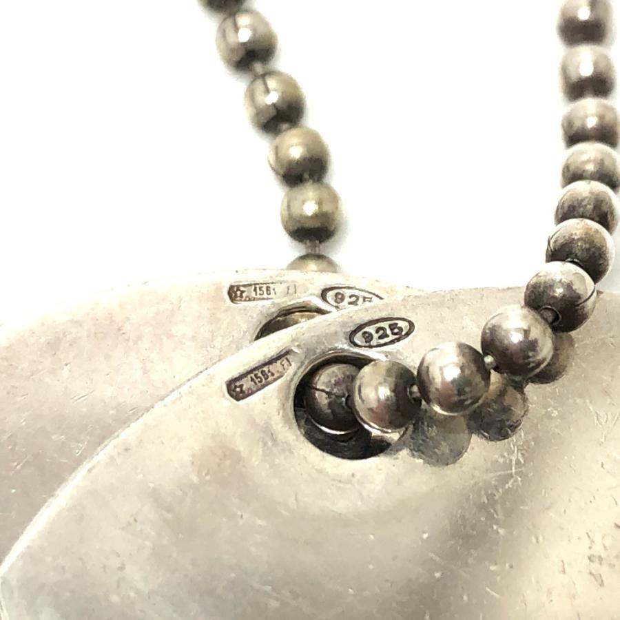GUCCI グッチ ドックタグ 2連 アクセサリー ネックレス シルバー メンズ【中古】 | GUCCI | 03