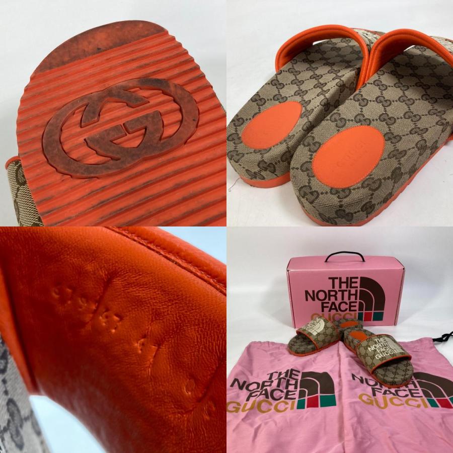 GUCCI グッチ 679947 ノースフェイス THE NORTH FACE コラボ ロゴ GG 