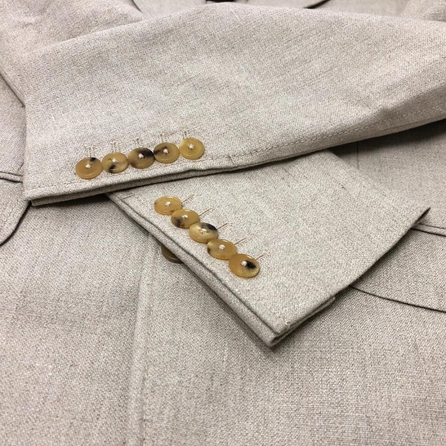 GUCCI グッチ リネン混 テーラード スーツ ジャケット ベージュ メンズ【中古】 | GUCCI | 03