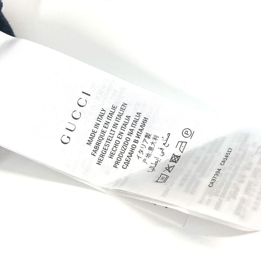 GUCCI グッチ 574931 トップス アパレル ボーダー 半袖Ｔシャツ ネイビー メンズ【中古】 | GUCCI | 06