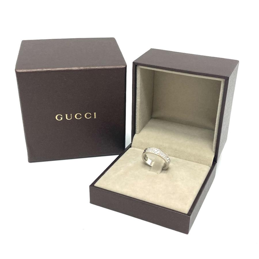 GUCCI グッチ ダイヤモンド アイコンスターダスト ダイヤ リング アクセサリー 小物  シルバー レディース【中古】 | GUCCI | 07
