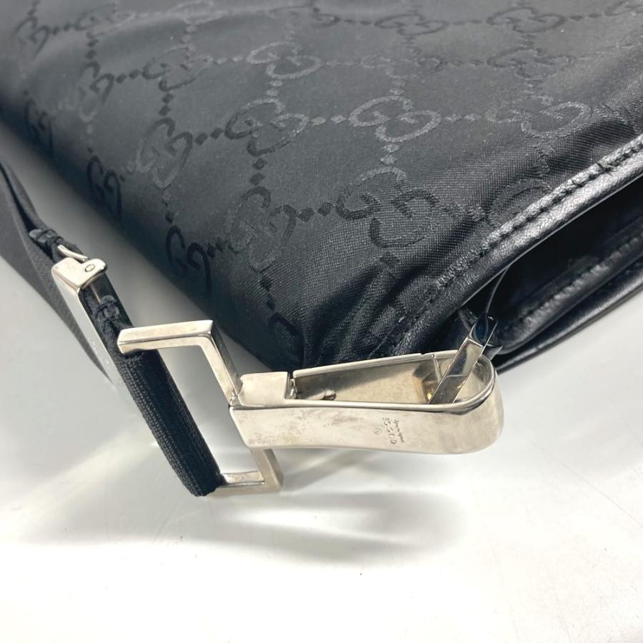 美品 GUCCI グッチ 019 1596 GG ヨガマット トレーニングマット ストレッチマット インテリア ストラップ付 雑貨 ブラック 【中古】 | GUCCI | 05