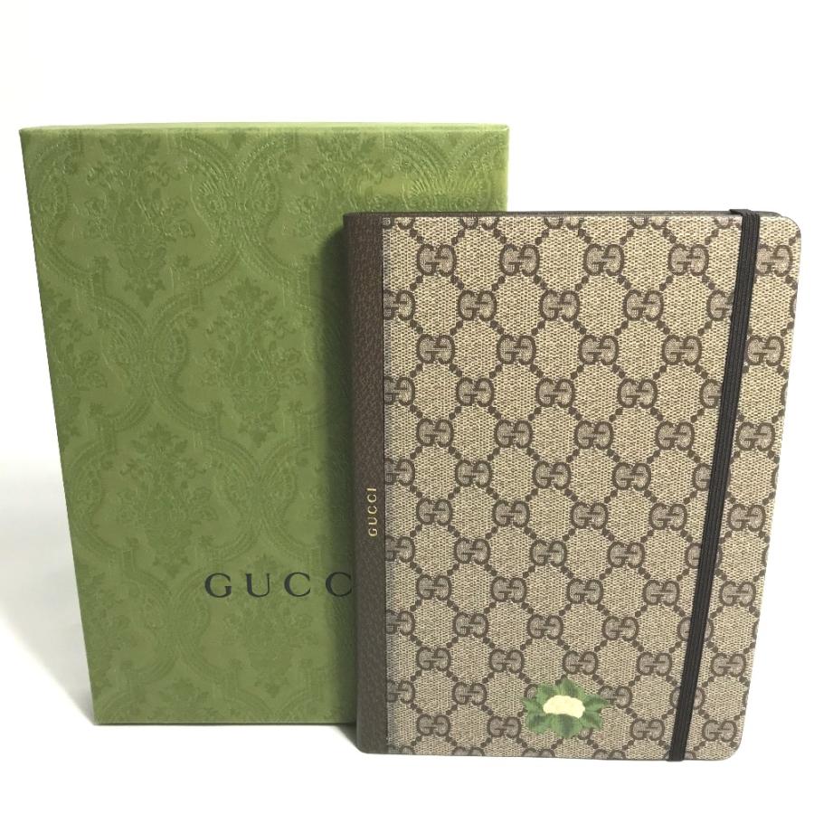 未使用 GUCCI グッチ GG ノートブック ステーショナリー ノートブック