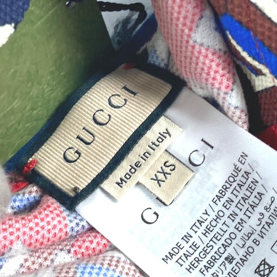 GUCCI（グッチ） 未使用 695744 ロゴ ペット服 GG ジオメトリック 犬用