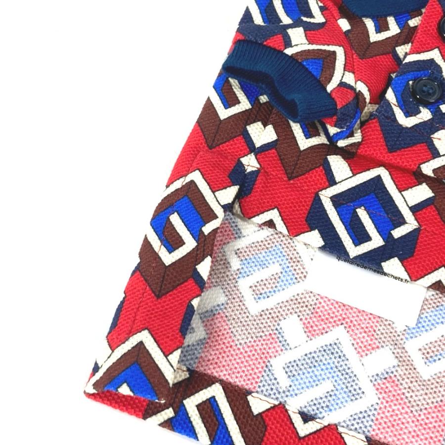 GUCCI（グッチ） 未使用 695744 ロゴ ペット服 GG ジオメトリック 犬用