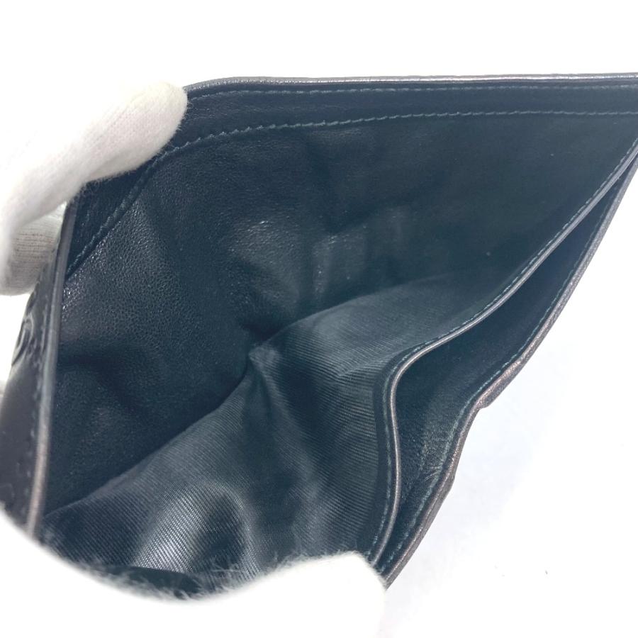 GUCCI グッチ 145754 GG グッチシマ 札入れ 2つ折り財布 シマレザー ブラック系 メンズ【中古】未使用 | GUCCI | 05