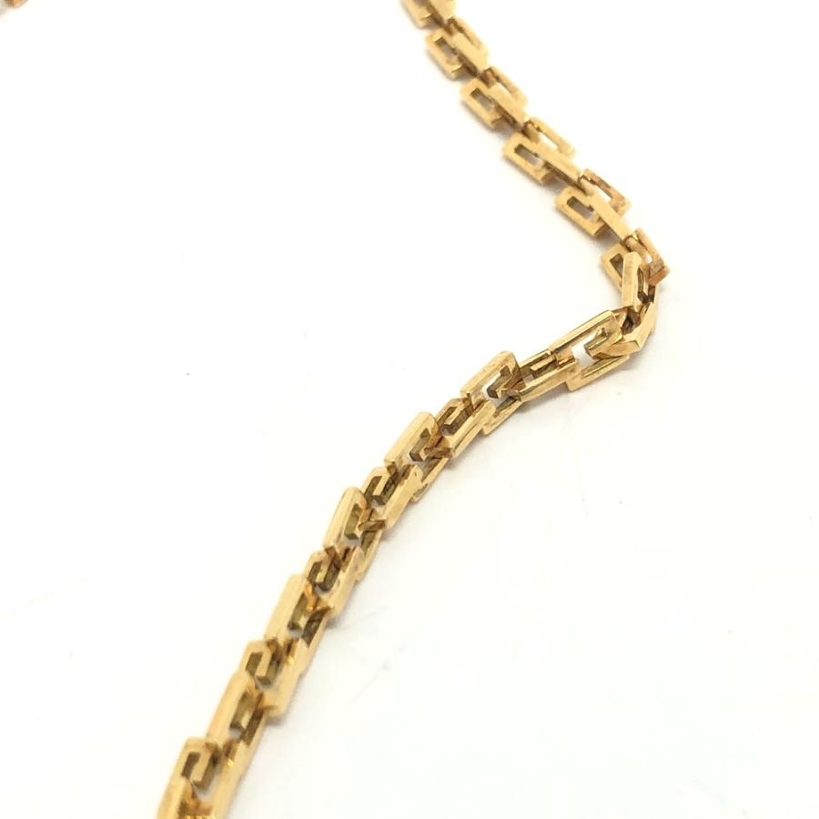 GUCCI グッチ K18YG   G ロゴ リンク スクエア  チェーン ネックレス ゴールドチェーン アクセサリー  ネックレス ゴールド レディース【中古】 | GUCCI | 02