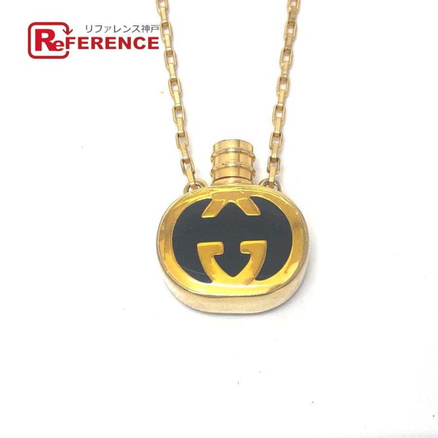 GUCCI グッチ GG パフュームボトル チェーン ネックレス アクセサリー 小物 ネックレス ゴールド レディース【中古】 | GUCCI