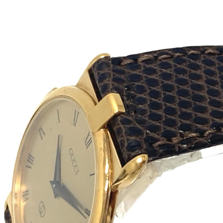 GUCCI グッチ 3400F クォーツ 腕時計 時計 ウォッチ 腕時計 ゴールド メンズ【中古】 | GUCCI | 03