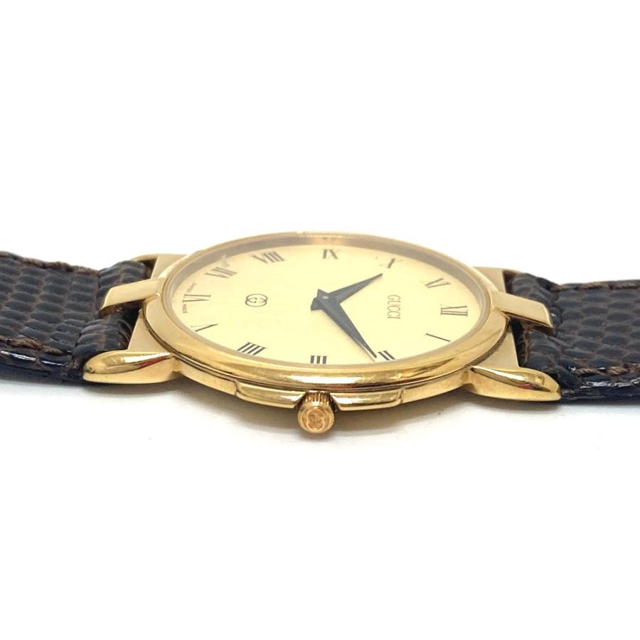 GUCCI グッチ 3400F クォーツ 腕時計 時計 ウォッチ 腕時計 ゴールド メンズ【中古】 | GUCCI | 06