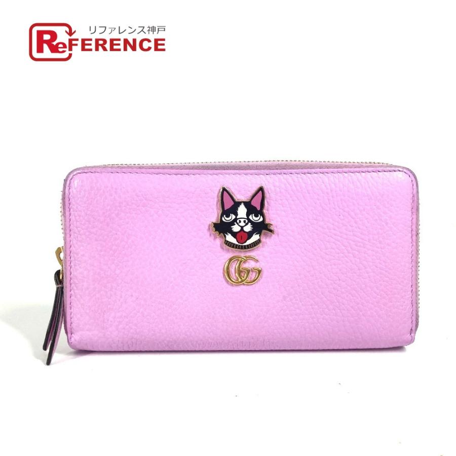 ❤️Gucci ピンクレザーボスコ長財布❤️