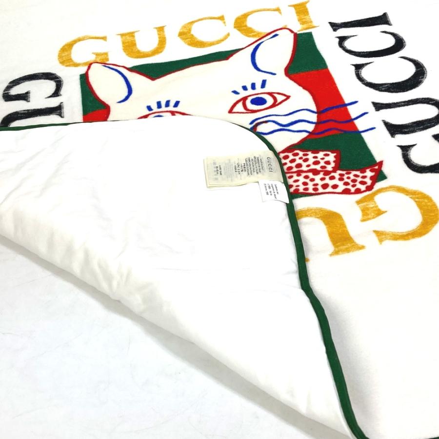 GUCCI グッチ 615907 ヒグチユウコ コラボ 猫柄 キャット インテリア