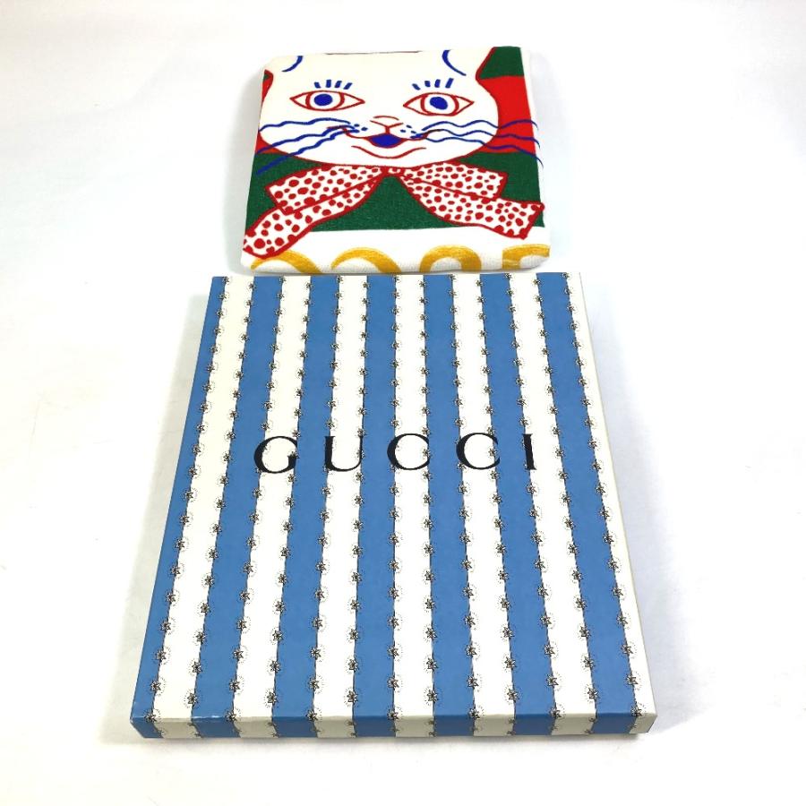 GUCCI グッチ 615907 ヒグチユウコ コラボ 猫柄 キャット インテリア