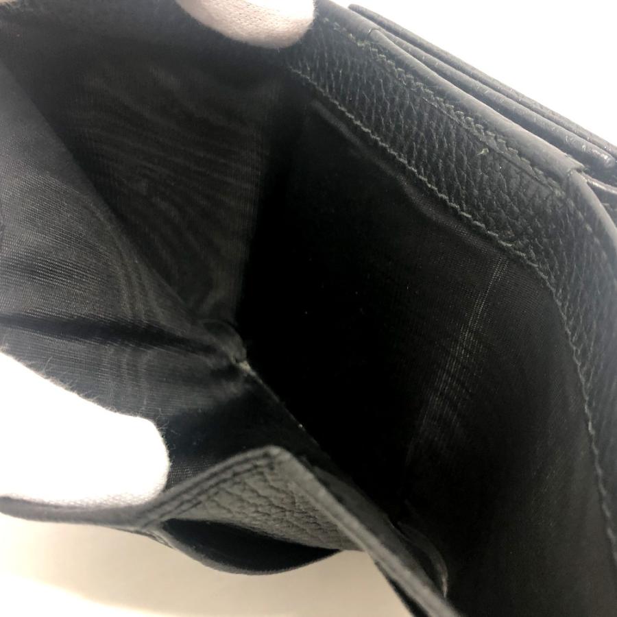 GUCCI グッチ 474746 GGマーモント コンパクトウォレット 小銭入れ 財布 ウォレット コンパクト財布 3つ折り財布 ブラック 【中古】 | GUCCI | 08