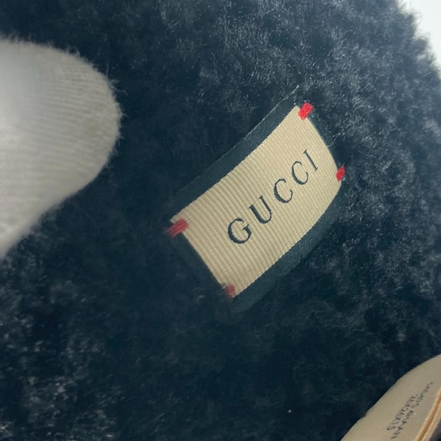 GUCCI カーリーエコファー 手袋 (箱・巾着付) GUCCI カーリーエコファー 手袋 (箱・巾着付)