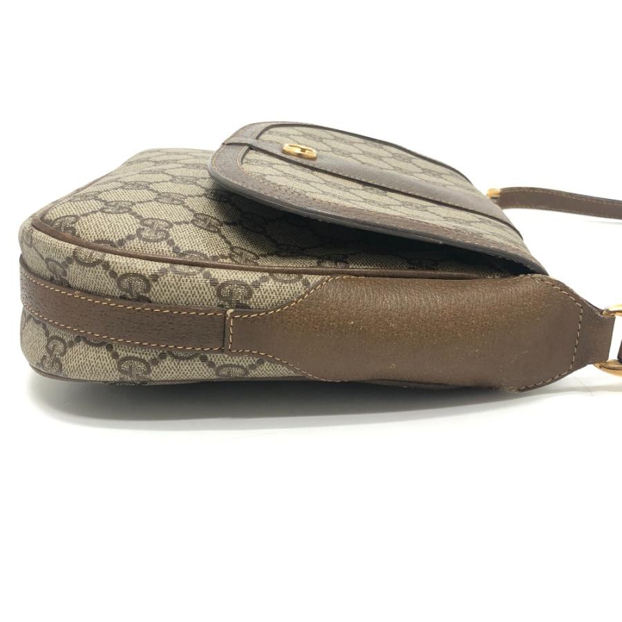 GUCCI グッチ オールドグッチ ヴィンテージ GG インターロッキングG カバン 斜め掛け ショルダーバッグ ベージュ レディース【中古】 | GUCCI | 02
