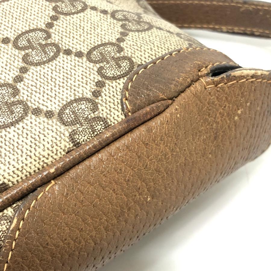 GUCCI グッチ オールドグッチ ヴィンテージ GG インターロッキングG カバン 斜め掛け ショルダーバッグ ベージュ レディース【中古】 | GUCCI | 06