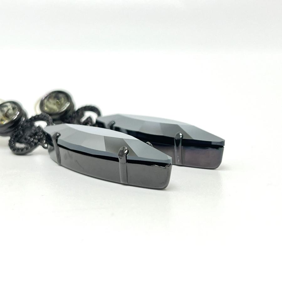 GUCCI グッチ GG クリスタル ビジュー アクセサリー イヤリング ブラック レディース【中古】 | GUCCI | 03