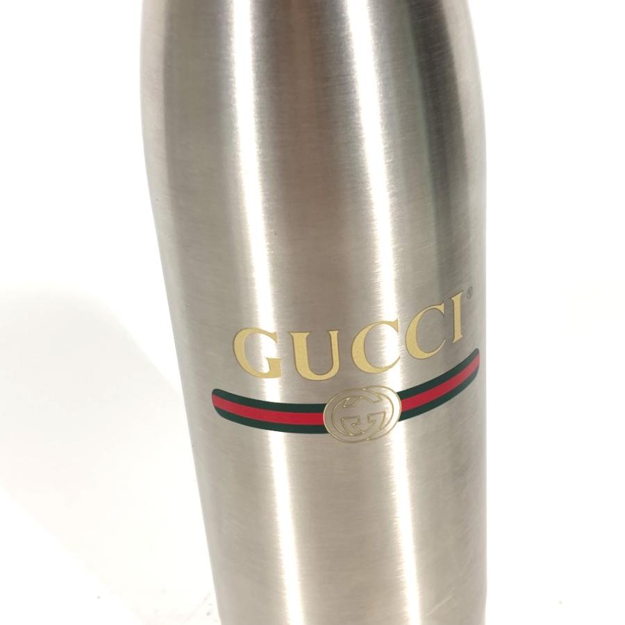 GUCCI（グッチ） 美品 ロゴ ウォーターボトル 水筒 インテリア コップ