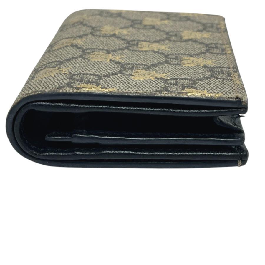 GUCCI グッチ 508757 GGスプリーム コンパクトウォレット 財布 ウォレット 2つ折り財布 ブラウン レディース【中古】 | GUCCI | 06