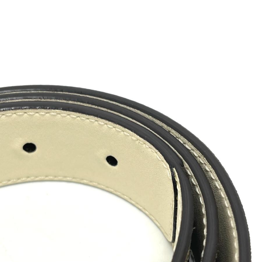 GUCCI グッチ 625839 ダブルG GGバックル スリムベルト ファッション小物  ベルト ベージュ レディース【中古】 | GUCCI | 06