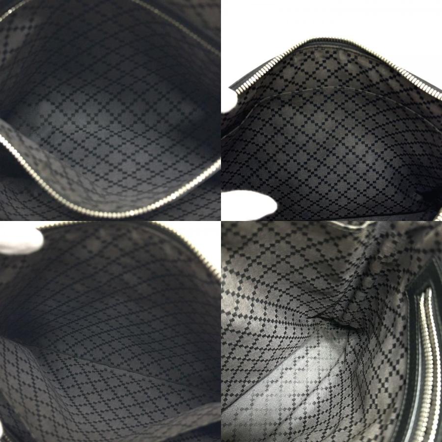 GUCCI グッチ 387075 コスモポリス ストラップ クラッチバッグ ブラック メンズ【中古】_8