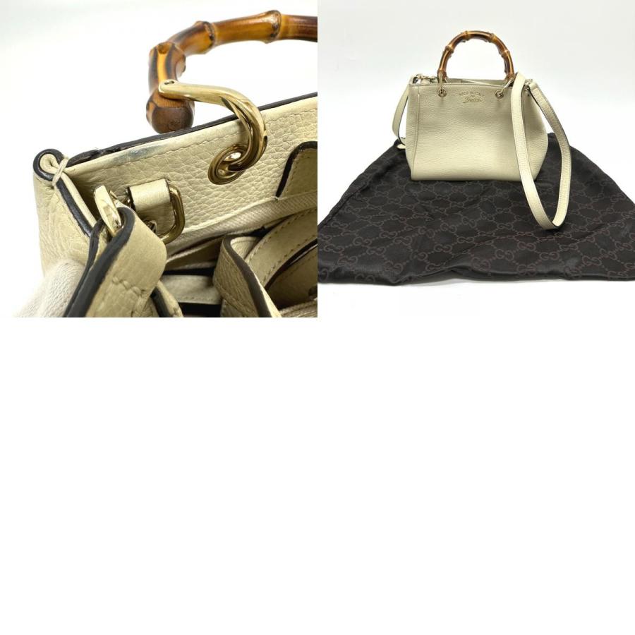 GUCCI（グッチ） 368823 ロゴ バンブー 2WAY カバン ショルダーバッグ