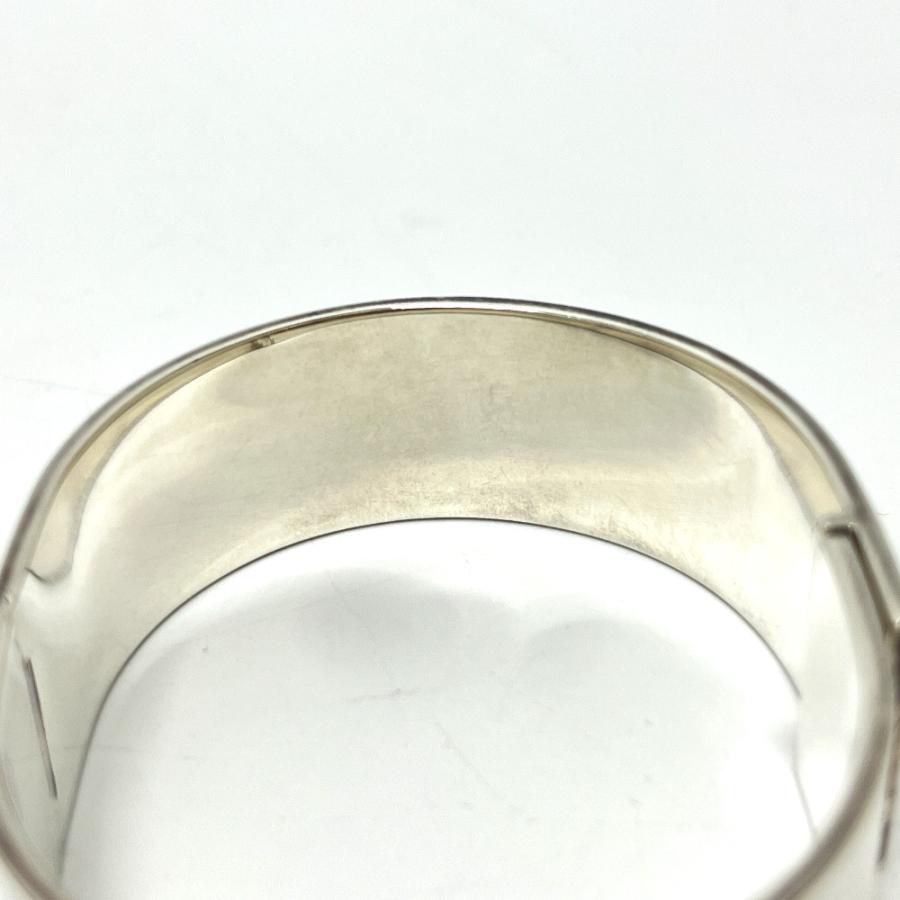 GUCCI グッチ ロゴ ヴィンテージ アクセサリー バングル シルバー レディース【中古】 | GUCCI | 04