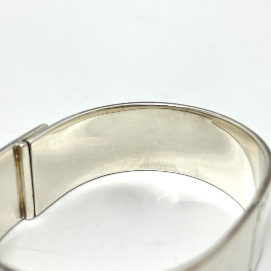 GUCCI グッチ ロゴ ヴィンテージ アクセサリー バングル シルバー レディース【中古】 | GUCCI | 05