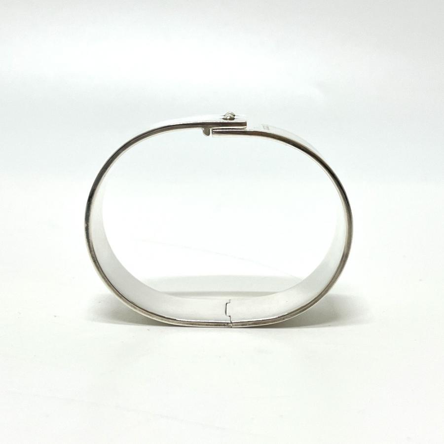 GUCCI グッチ ロゴ ヴィンテージ アクセサリー バングル シルバー レディース【中古】 | GUCCI | 06