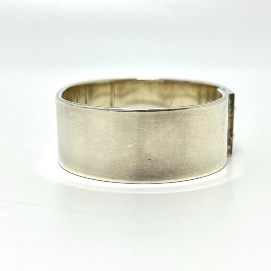 GUCCI グッチ ロゴ ヴィンテージ アクセサリー バングル シルバー レディース【中古】 | GUCCI | 07