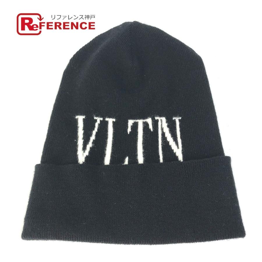 ヴァレンティノ VALENTINO 帽子 ニット帽 ユニセックスホワイト