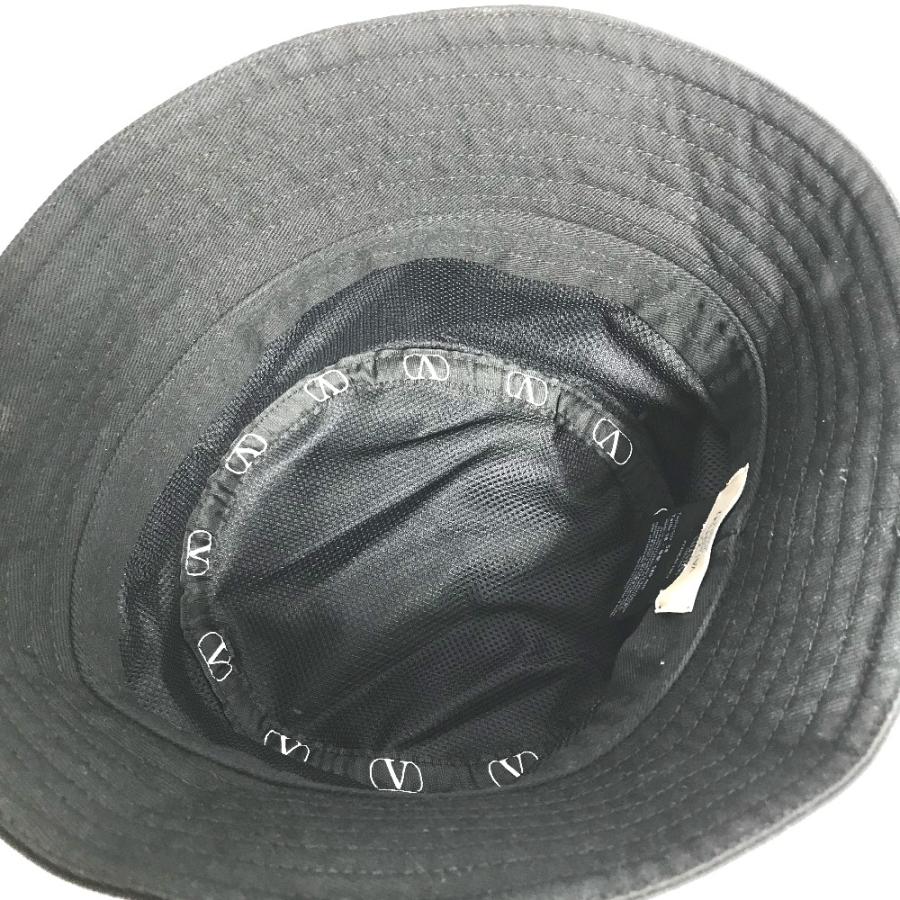 VALENTINO（ヴァレンティノ） 美品 HGA11HCY Vロゴ ハット帽 帽子 