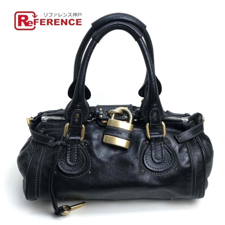 98%OFF!】 クロエ Chloe パディントン BIG カデナ ハンドバッグ