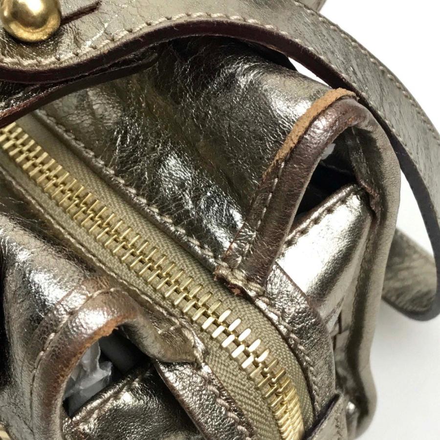 Chloe クロエ ハンドバッグ ショルダーバッグ ベイ 2wayバッグ レザー ゴールド レディース | Chloe | 06